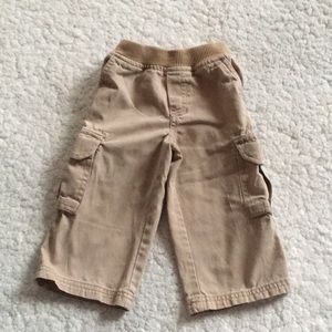 Children’s Place Khaki Cargo Pants 12-18 m